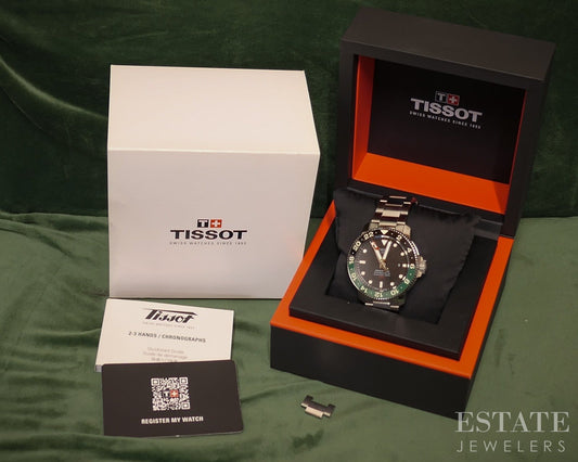 Tissot Seastar 1000 GMT Powermatic 80 Stainless Automatic Mens Watch p29067