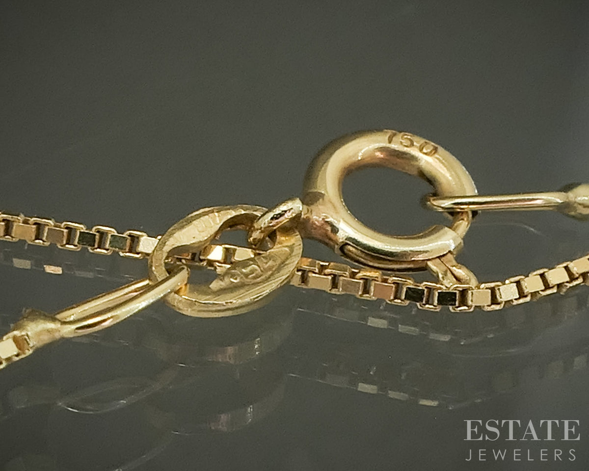 22k Yellow Gold 1852 Liberty Head $1 Gold Coin Love Token Necklace 5.5g p31483