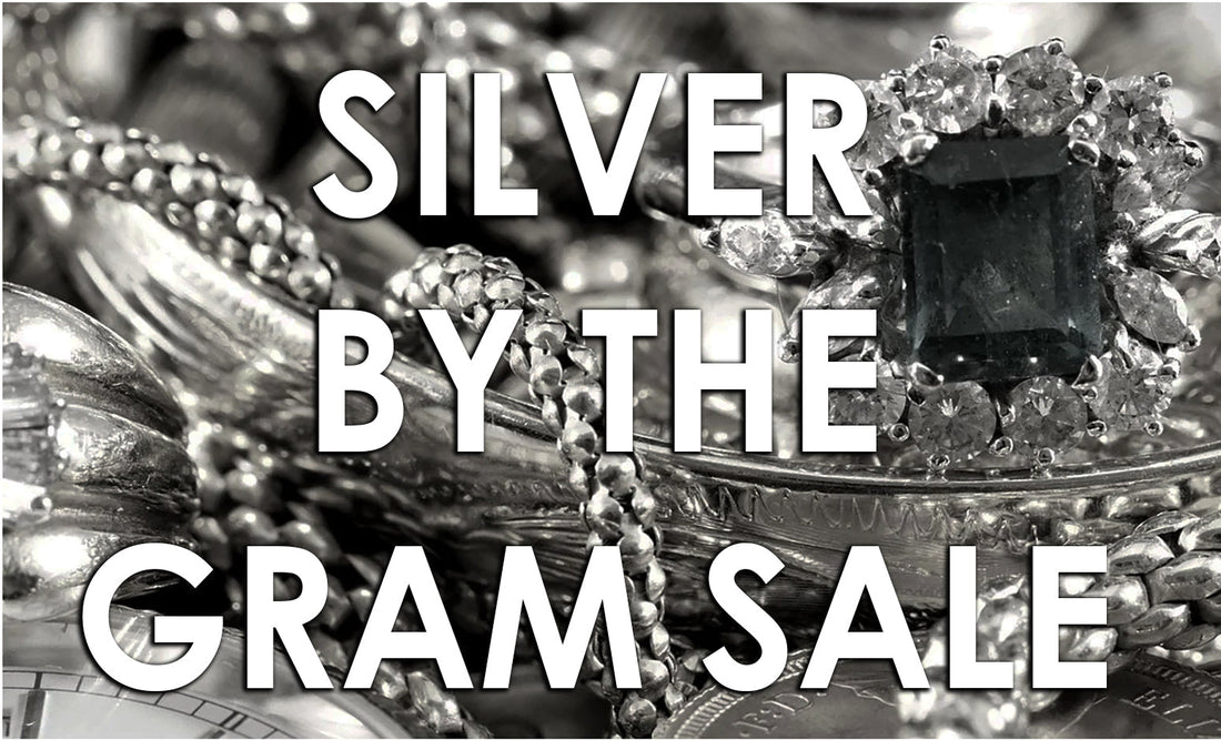 Silver by the Gram Sale - July 24th, 25th & 26th
