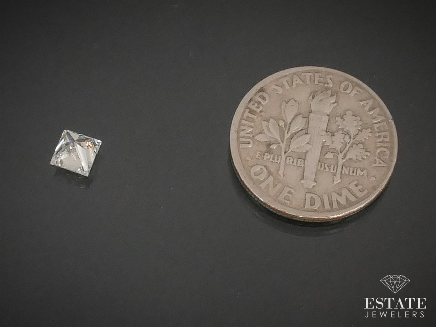 Loose .51ct Princess Cut Natural Diamond VS/I i11593