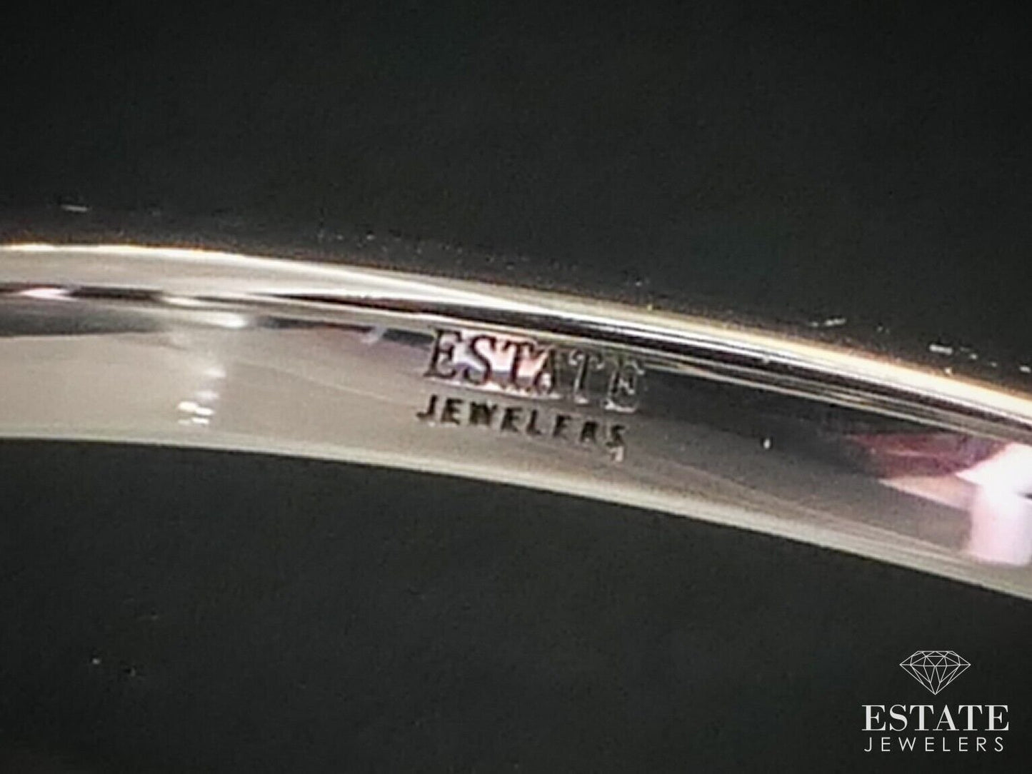 14k White Gold GIA Cushion Cut 1.35ctw Diamond Engagement Ring 3.4g i12498