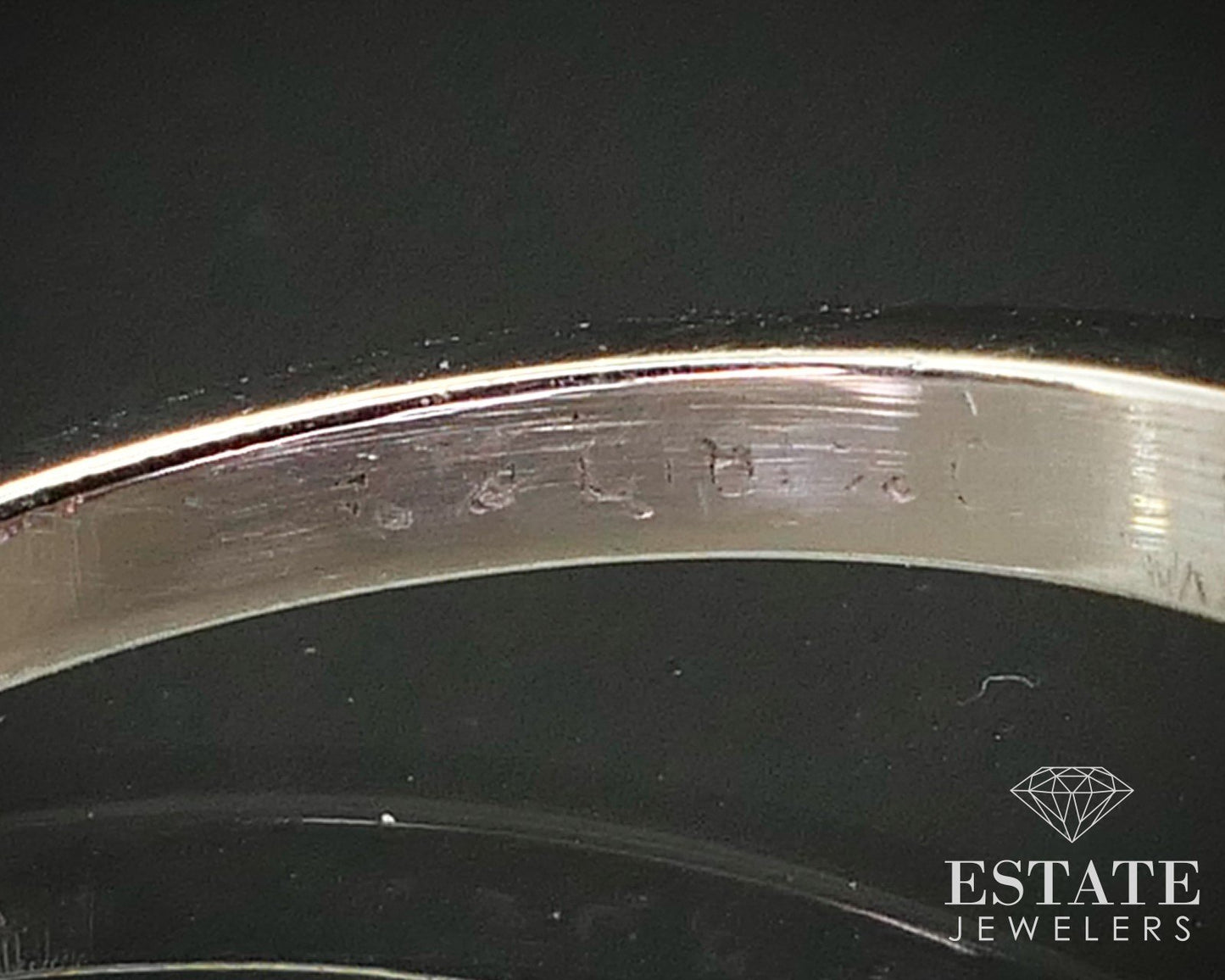 Antique Platinum European Cut Natural 1.40ct Diamond Engagement Ring 5.2g i13683