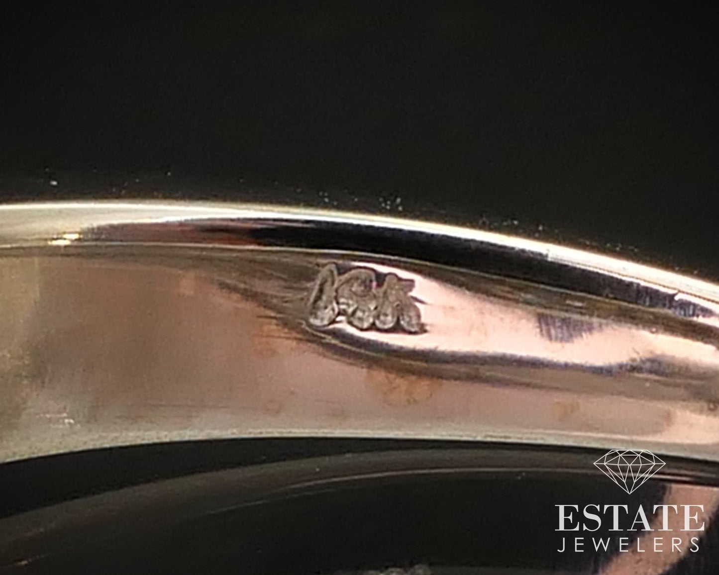 14k White Gold IGI Princess Natural 1.07ct Diamond Engagement Ring 3.8g i14944