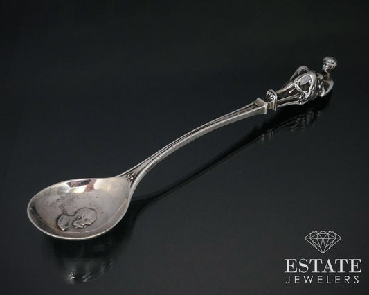 Antique Sterling Silver 925 Cartier Heinz Emil Fuchs Spoon 72.9g i13813
