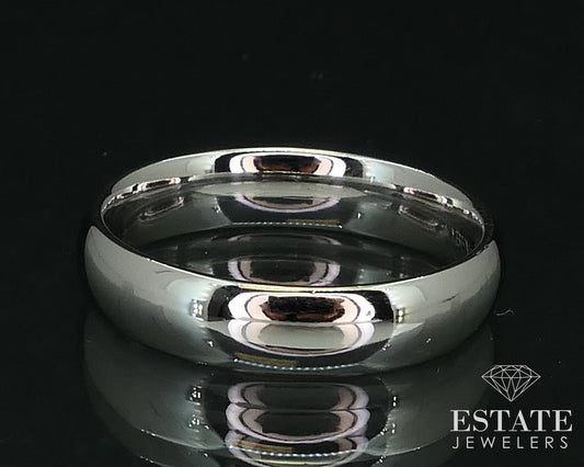 Estate Platinum 5mm Comfort Fit Mens Wedding Band Ring 9.6g i16034