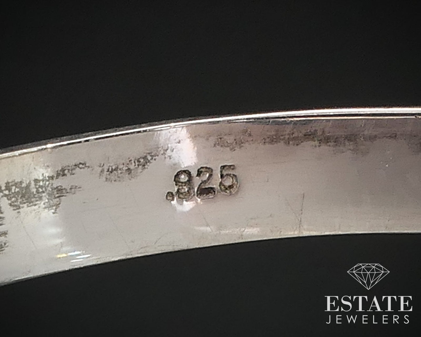 14k & Sterling CBC Caribbean Co. KJS Ladies Bangle Bracelet 11g i16736