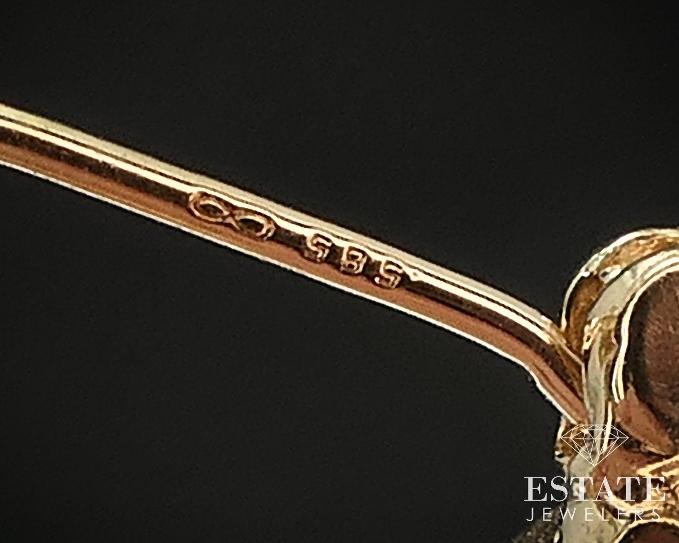14k Yellow Gold Natural .25ctw Diamond Ladies Hoop Earrings 4.8g i17120b