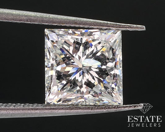 Loose 2.13ct Natural Diamond Princess Cut GIA I1/G i16120