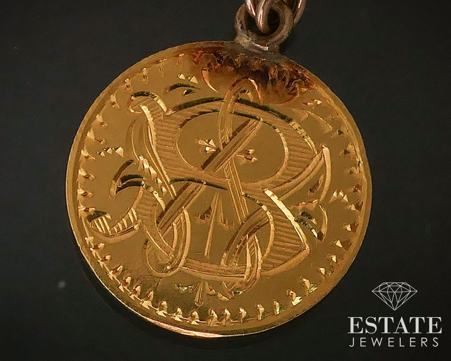 Antique Yellow Gold Love Token 1800s Liberty Coin Brooch 15.9g p73450
