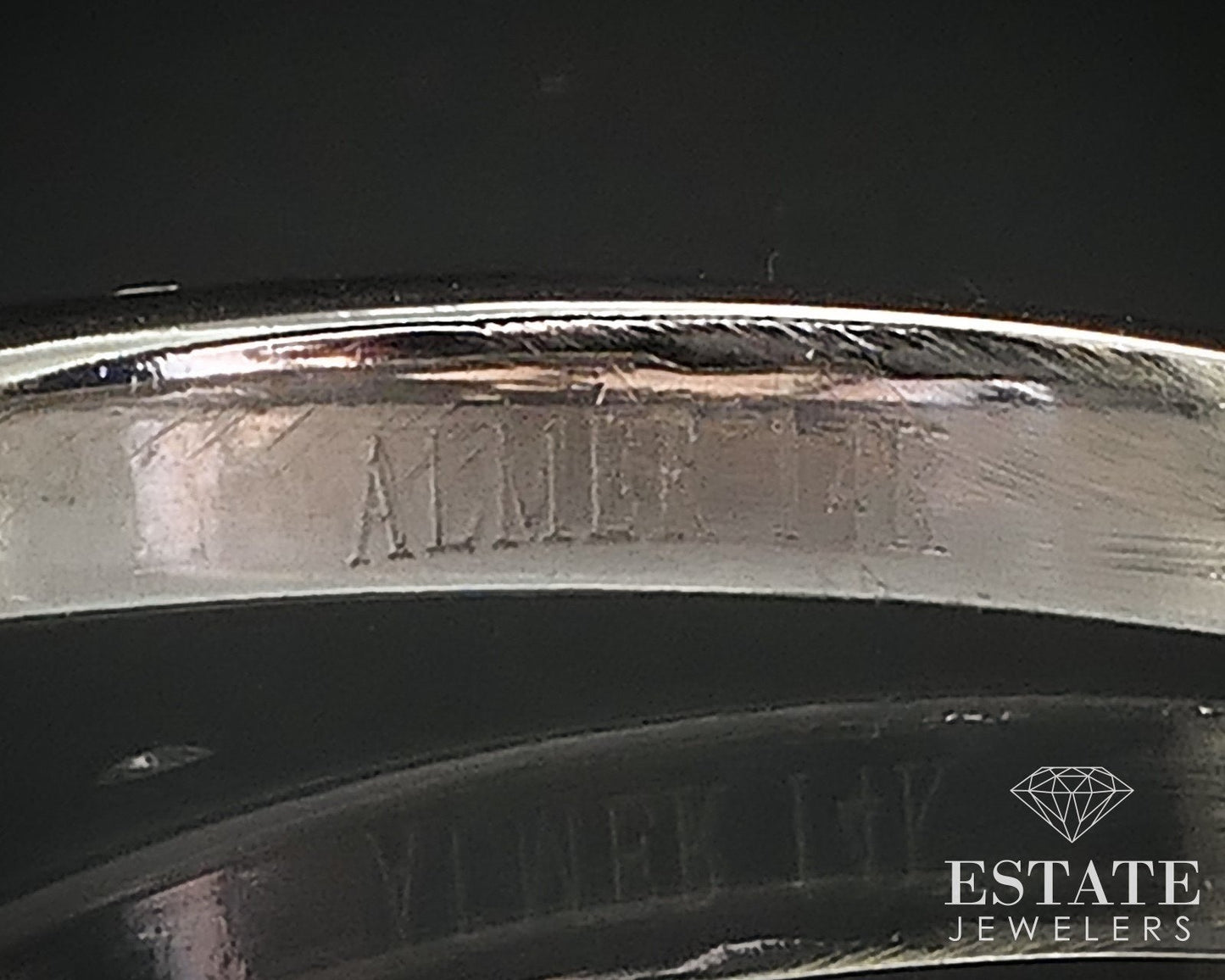 14k White Gold Princess Natural 1.17ctw Diamond Engagement Ring 3.6g i17511