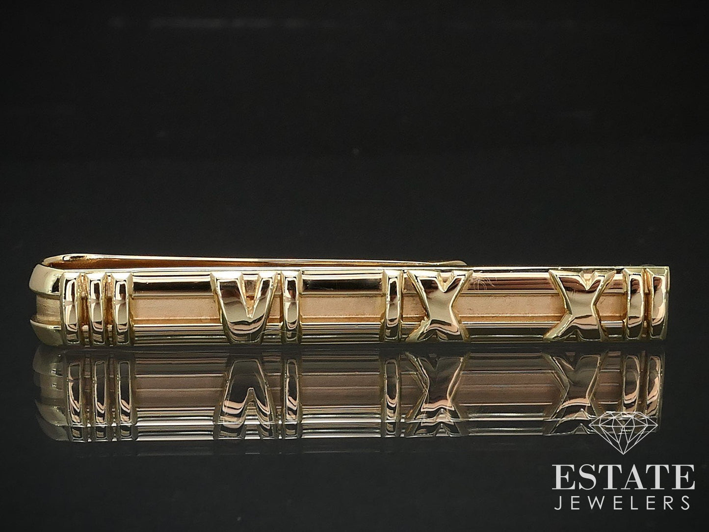 18k Yellow Gold Tiffany & Co. Atlas Money Clip 10.8g i17017