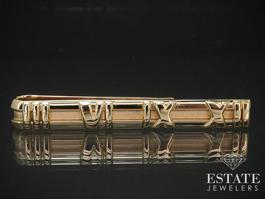 18k Yellow Gold Tiffany & Co. Atlas Money Clip 10.8g i17017