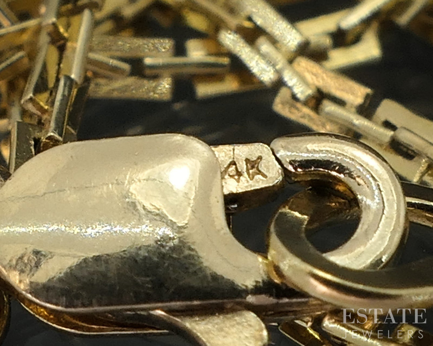 14k Yellow Gold 1mm Square Cable Chain Link Ladies Necklace 4.1g 19"L i18436b