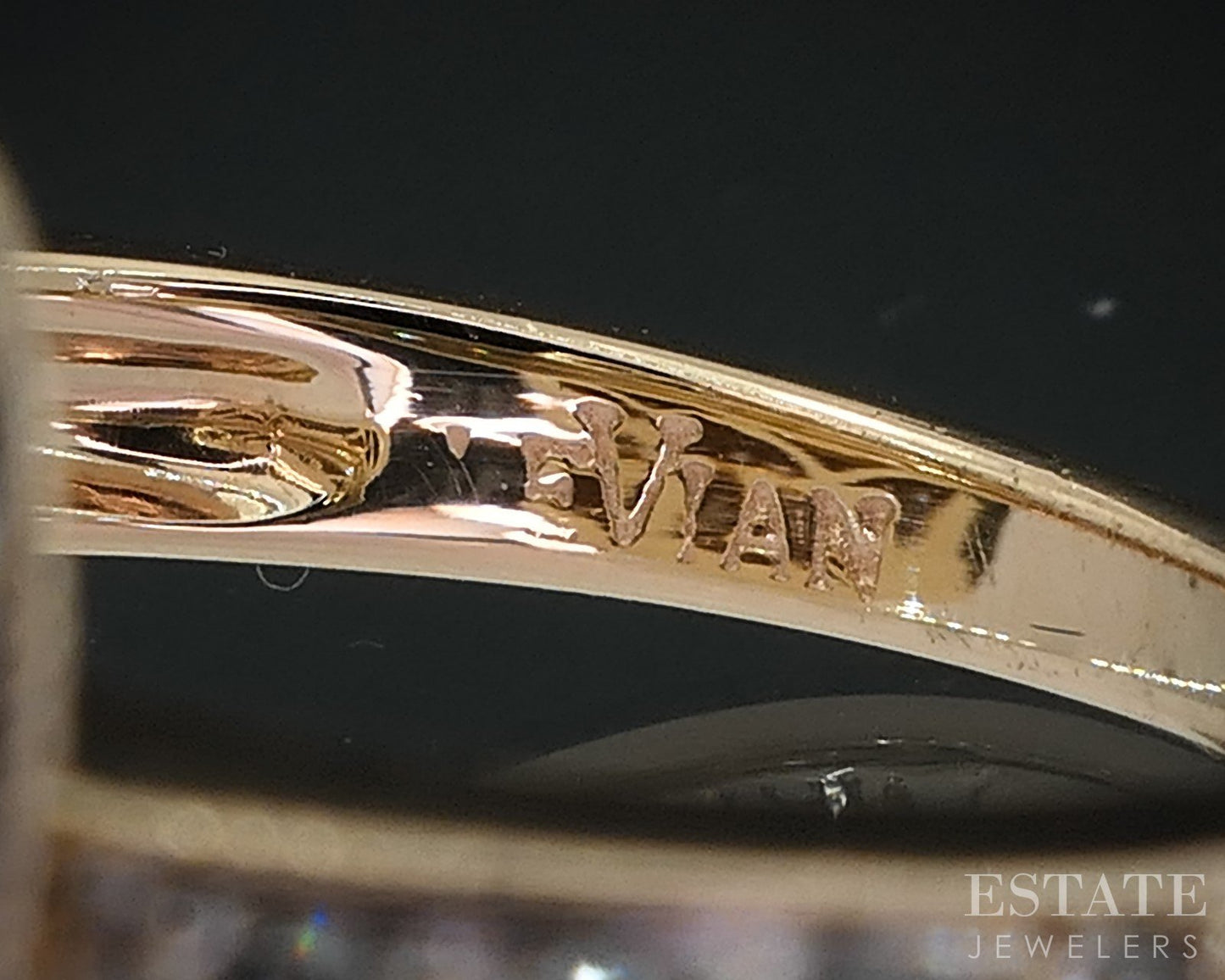 14k Honey Gold LeVian Cushion Natural Citrine & Diamond Ladies Ring 8.7g i18563