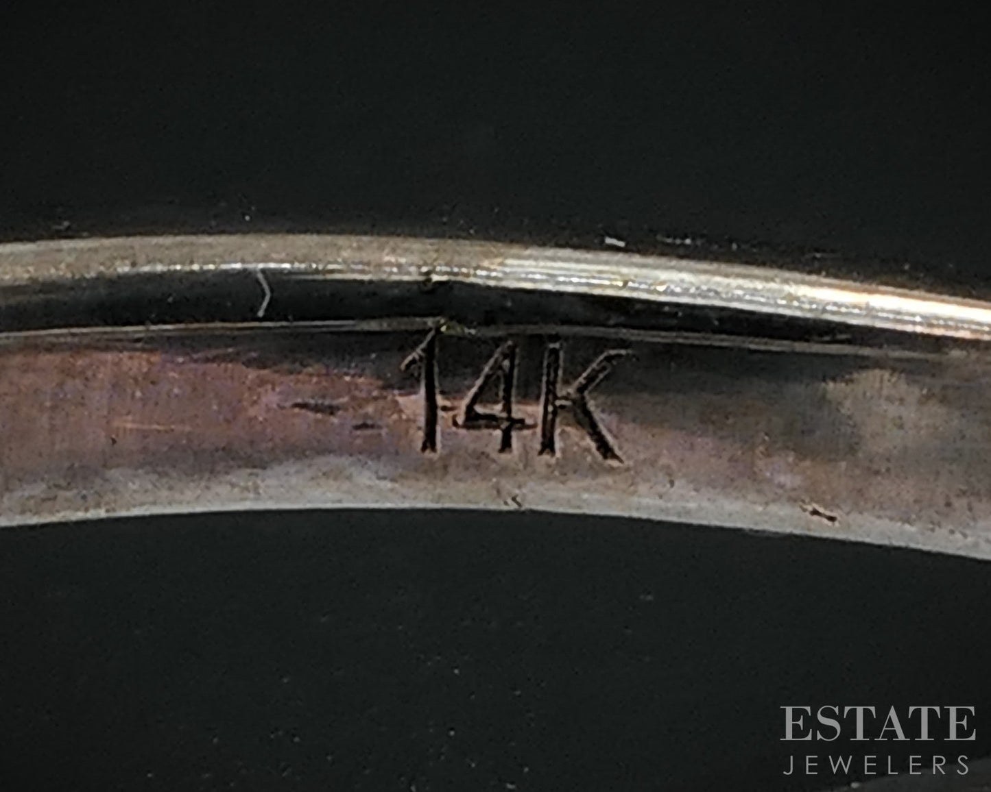 14k White Gold Round Natural 1.25ctw Diamond Halo Engagement Ring 3.9g i18562