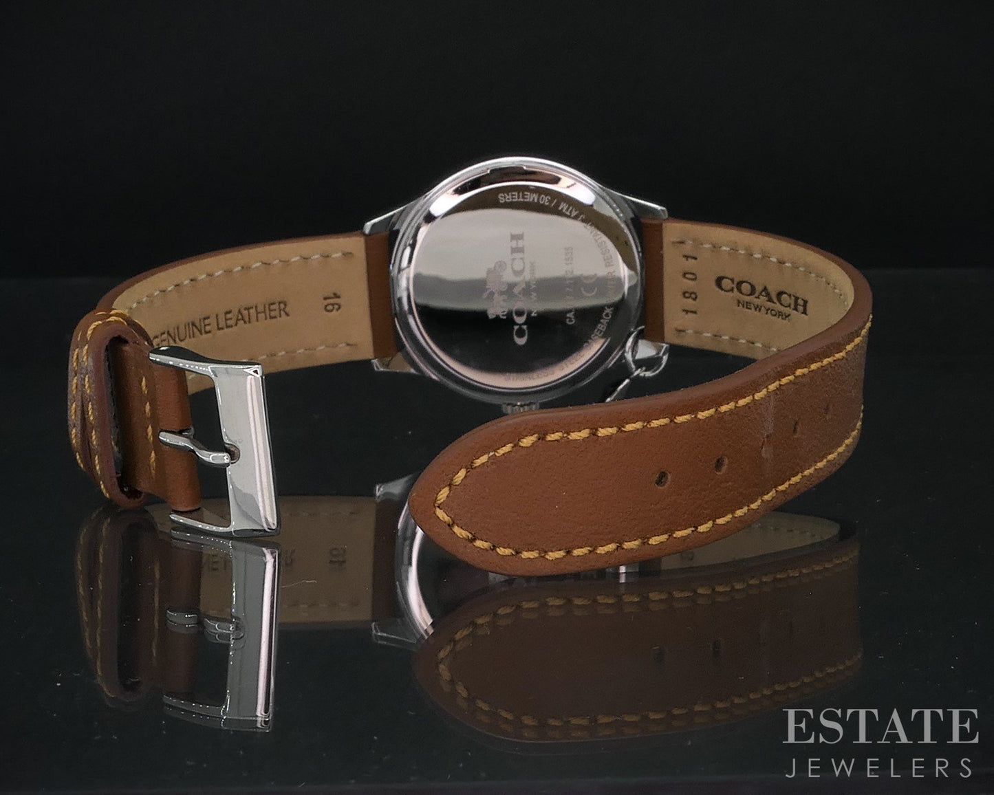 Coach Classic Star Leather Ladies Watch i18564