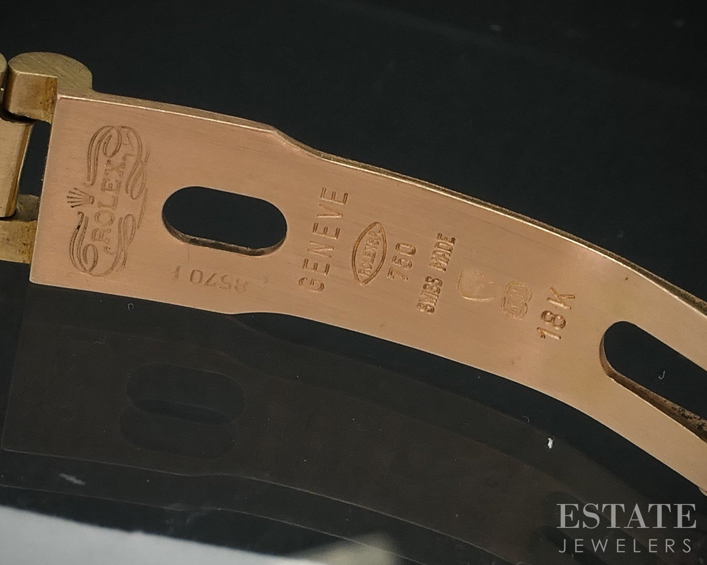 1989 Rolex Datejust 18k President Bracelet Champagne 69178 Ladies Watch i18567