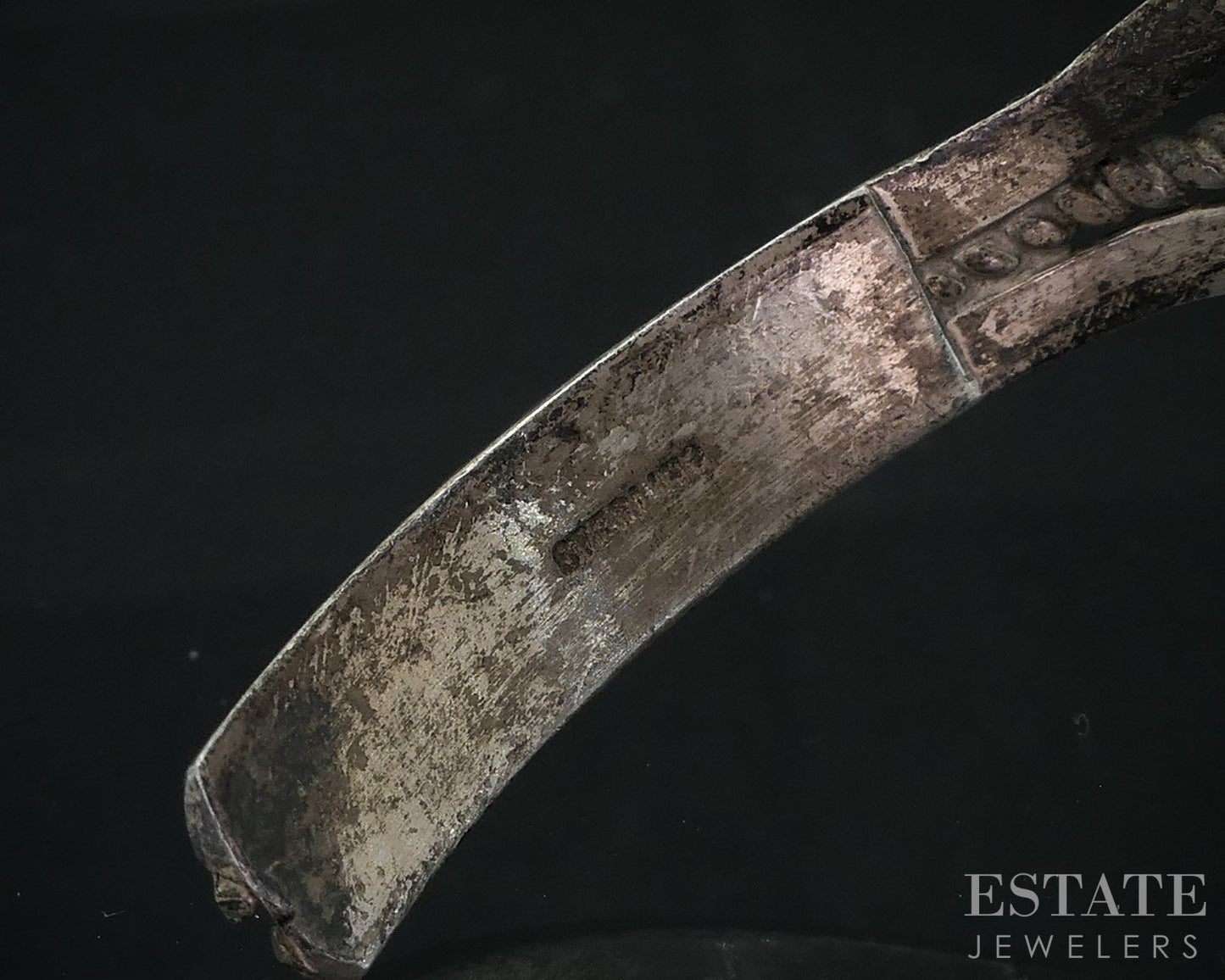 Vintage Sterling Natural Turquoise Navajo Willie Mariano Cuff Bracelet i18720