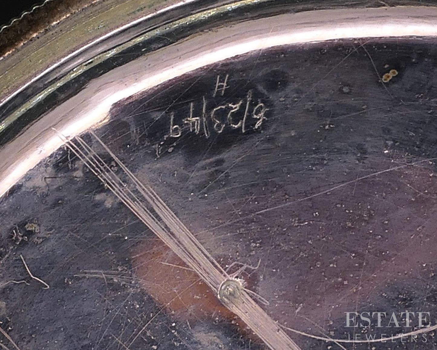 Antique 800 Silver Zentra Checkerboard Dial Pocket Watch i18705