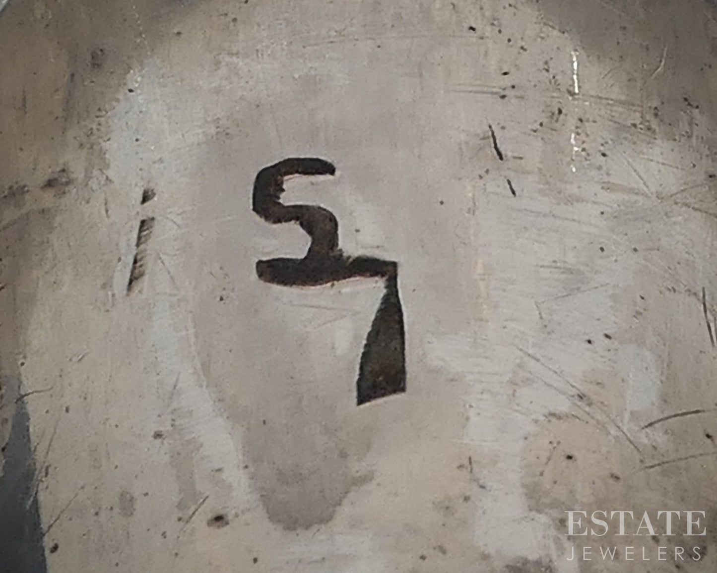 Vintage Sterling Natural Turquoise Navajo Larry Sandoval Mens Ring 11g i18728