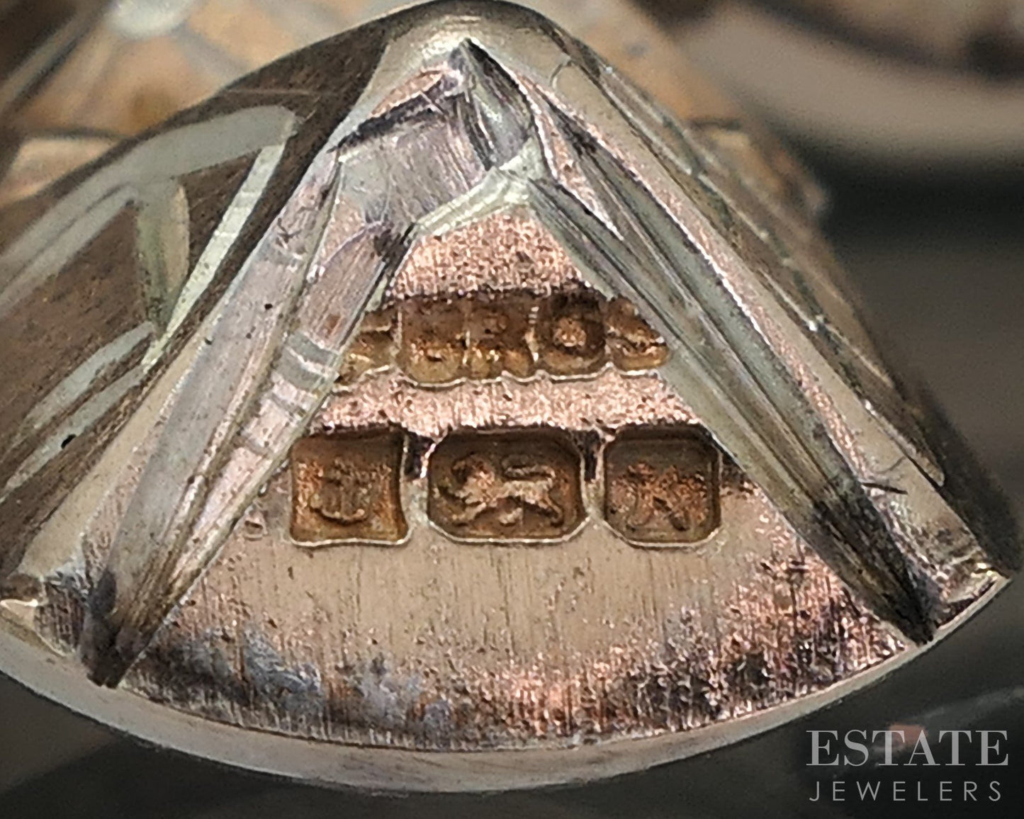 Antique 9k Yellow Gold Masonic Foldable Ball Cross Charm Pendant 6.5g i18843