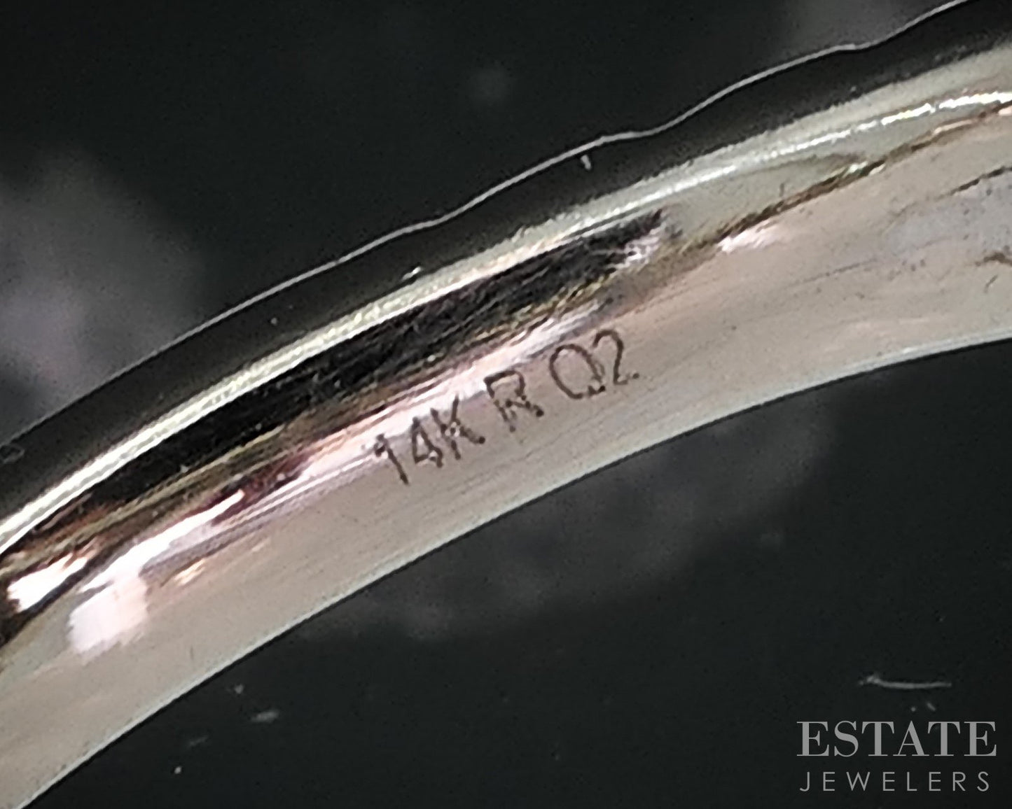 14k White Gold Oval GIA Natural 1.00ctw Diamond Halo Wedding Set 6.4g i18827