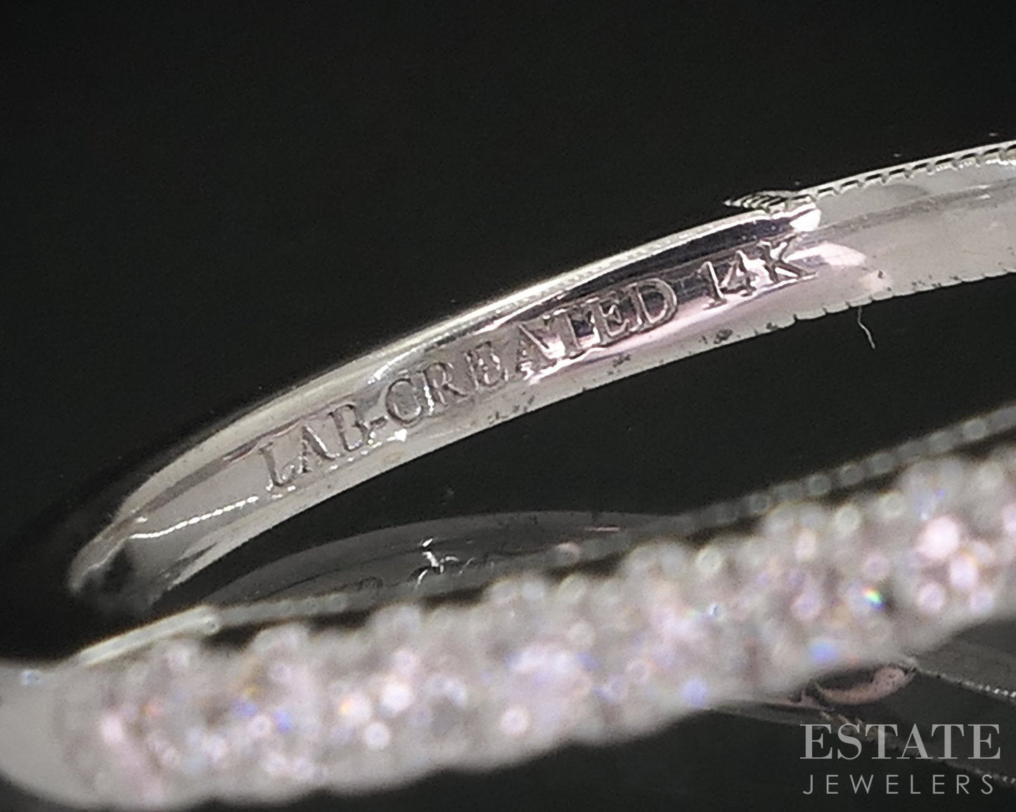 14k White Gold Neil Lane IGI Lab Created 1.69ctw Diamond Engagement Ring i18927