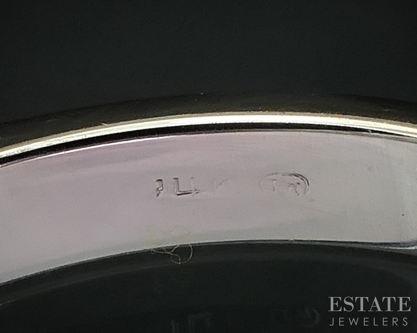 14k White Gold Natural .30ctw Diamond Ladies Wedding Band 3.2g i19031b