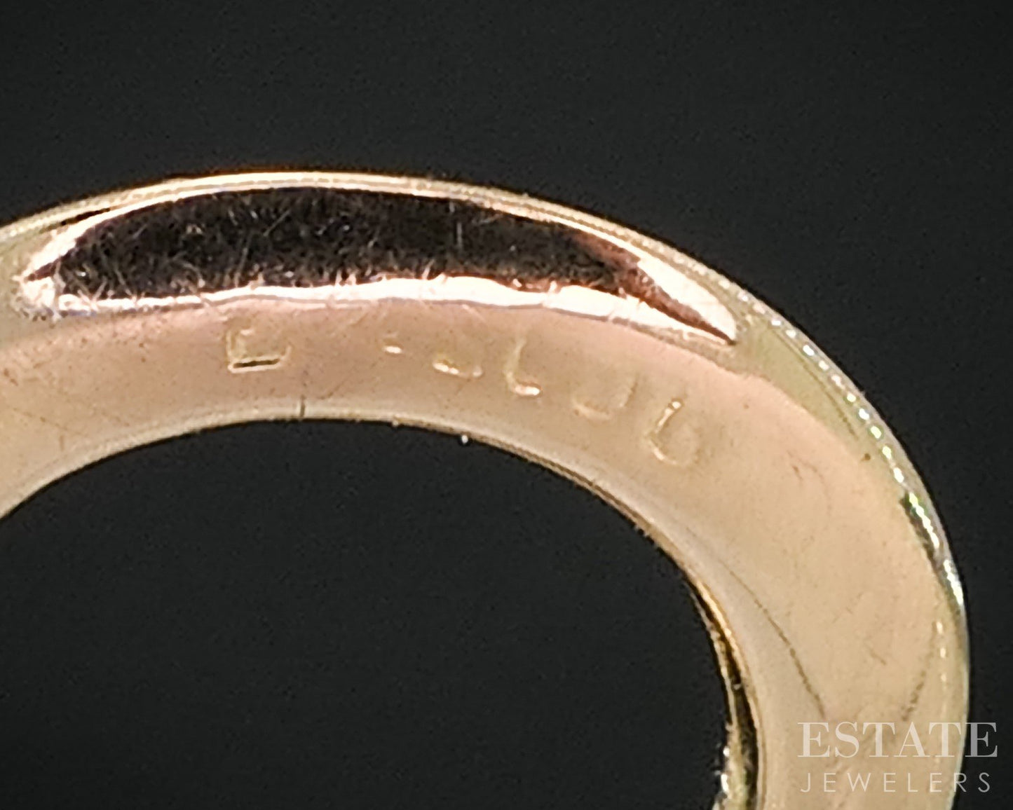 Vintage 14k Yellow Gold Tiffany & Co. Natural Ruby & Diamond Earrings 21g i19163