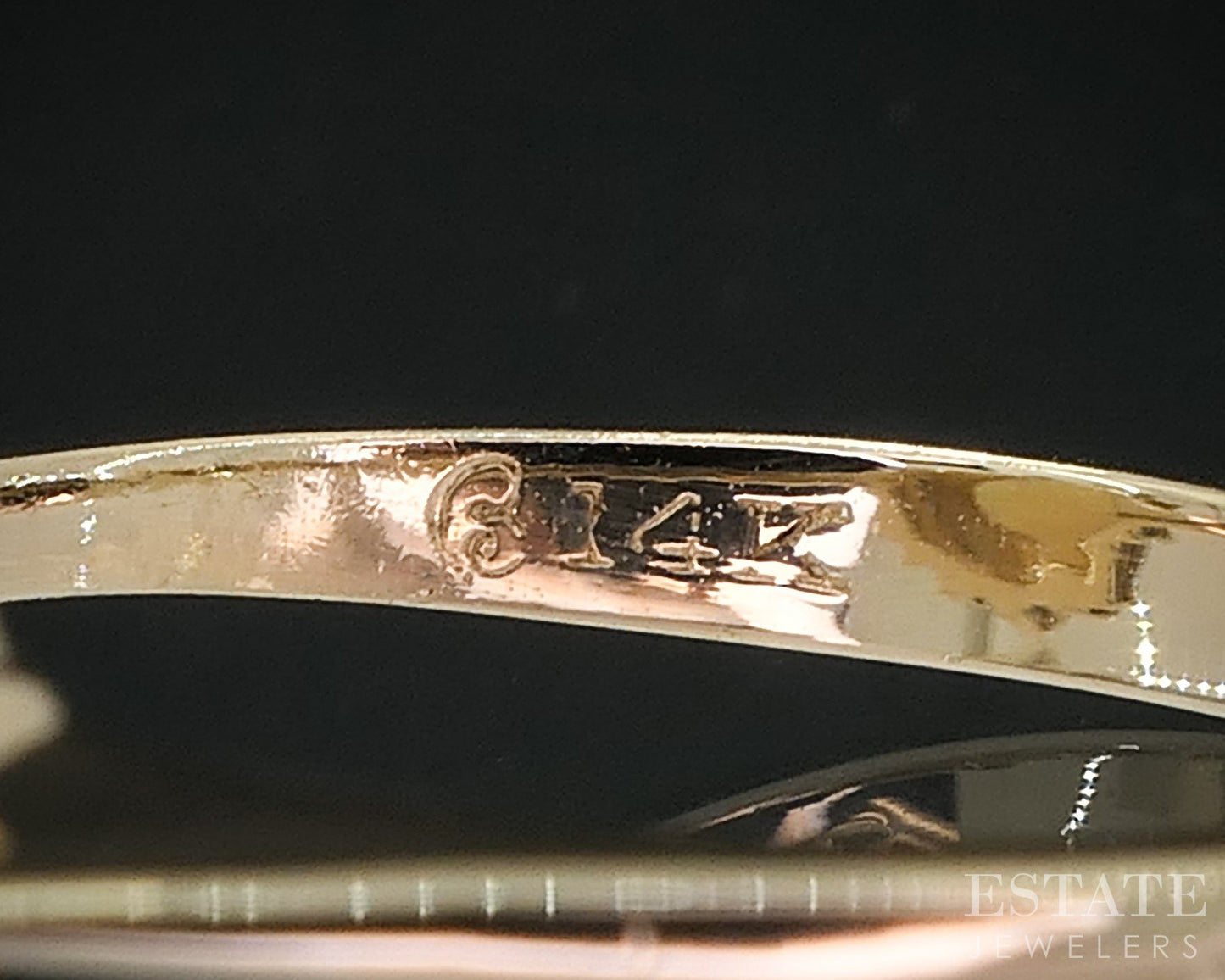 14k Yellow Gold Oval Natural Opal & Diamond Halo Ladies Ring 3.3g i19150