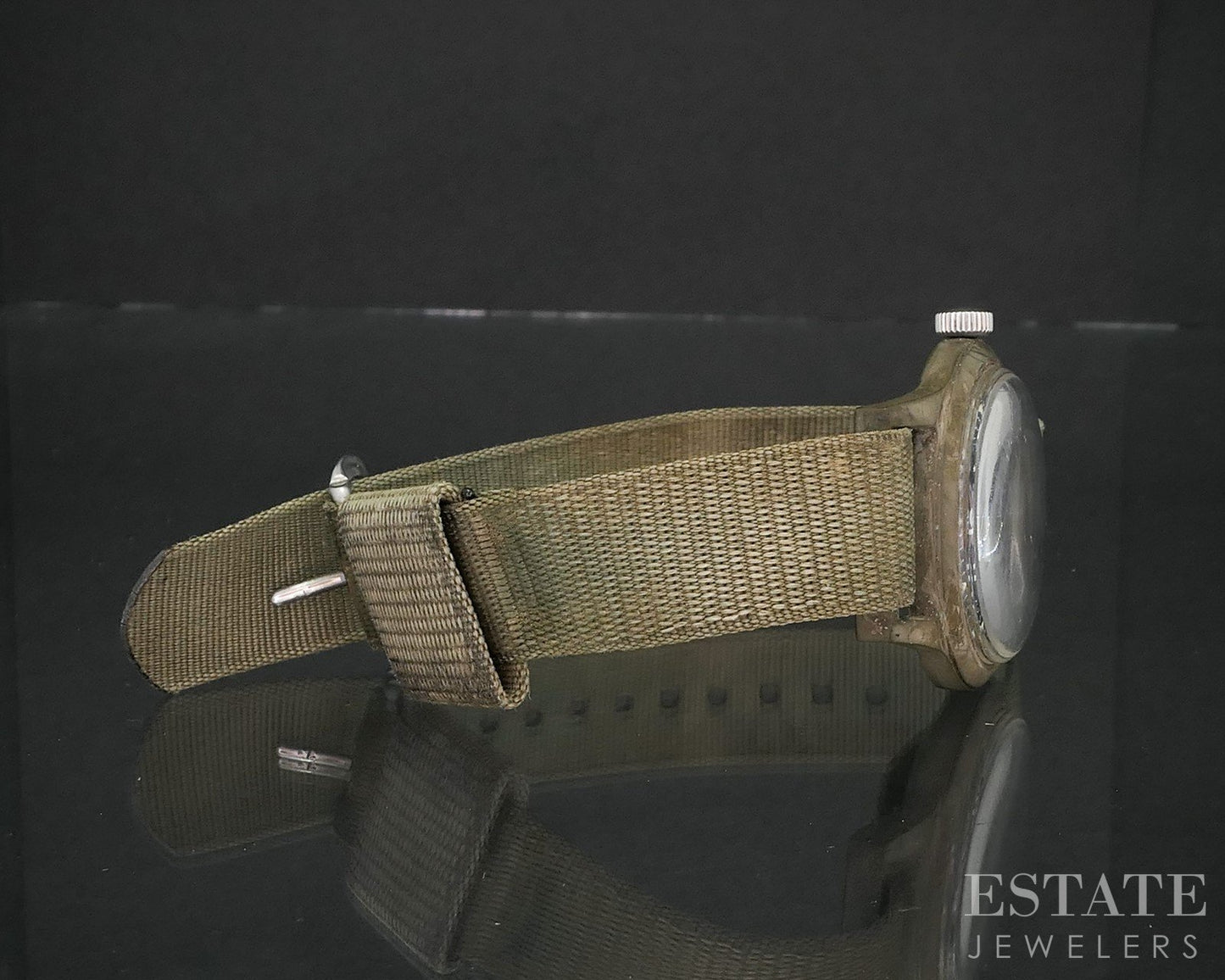 Vintage Benrus MIL-W-46374A Vietnam 1975 Mens Military Watch i19221