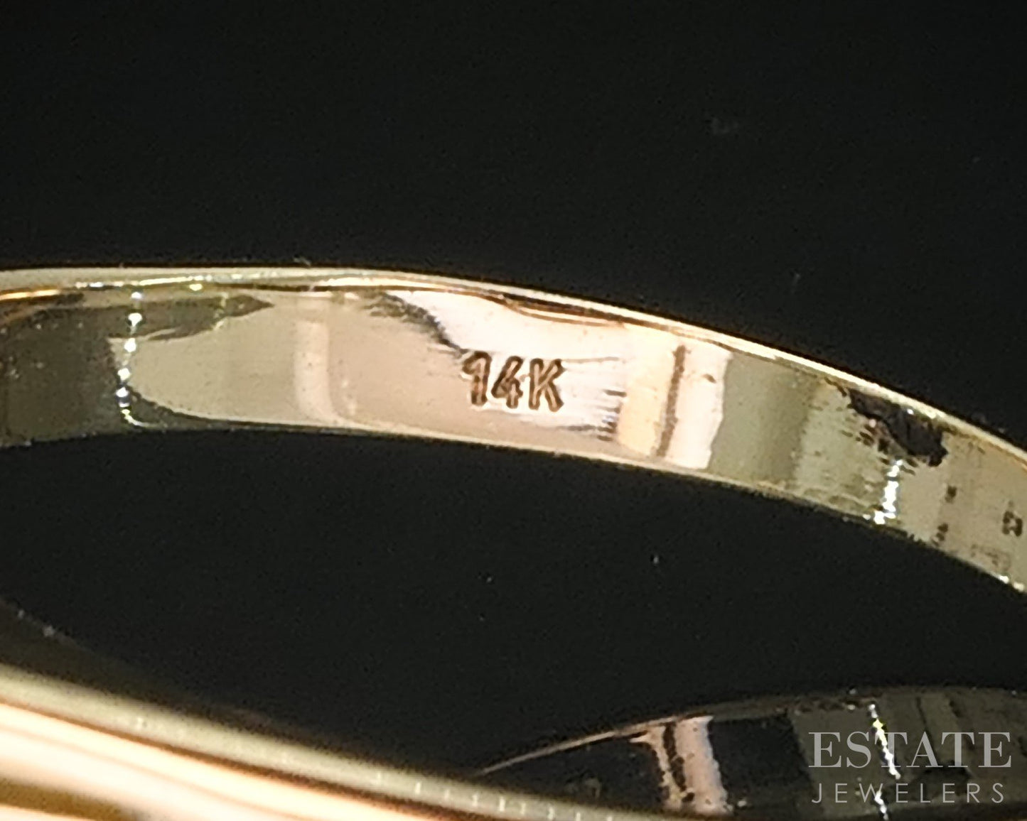 14k Yellow Gold Oval Natural Tanzanite & Diamond Halo Ballerina Ring 4.4g i19282