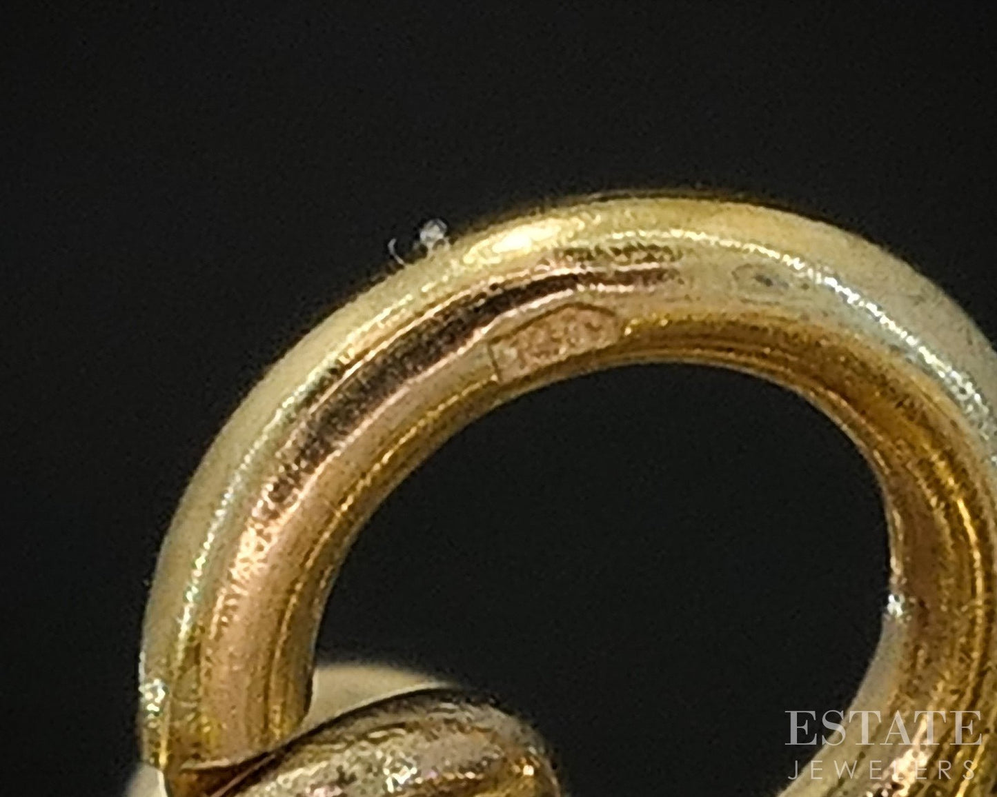 14k Yellow Gold 3.9mm Paperclip Chain Link Ladies Necklace 13.2g 18.5"L i19336