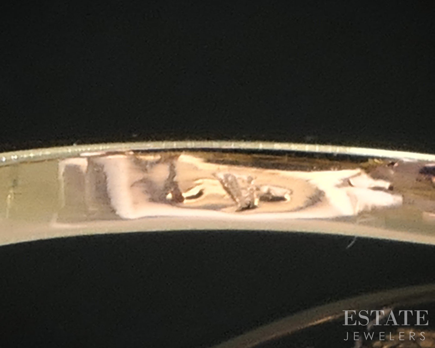 14k Yellow Gold Oval Natural Amethyst & Diamond Ladies Ring 3.3g i19423