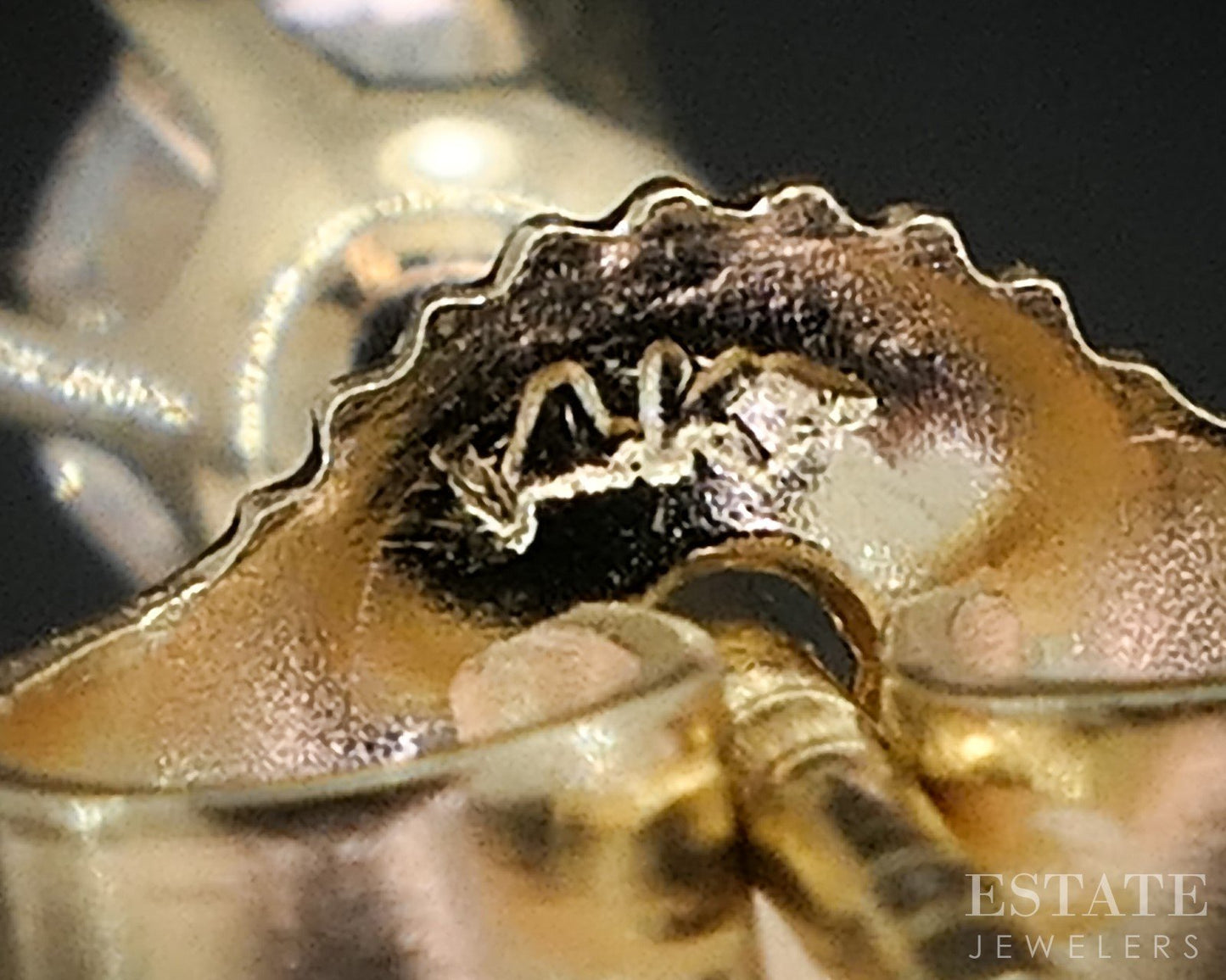 14k Yellow Gold Round Natural .24ctw Diamond Stud Earrings i19517