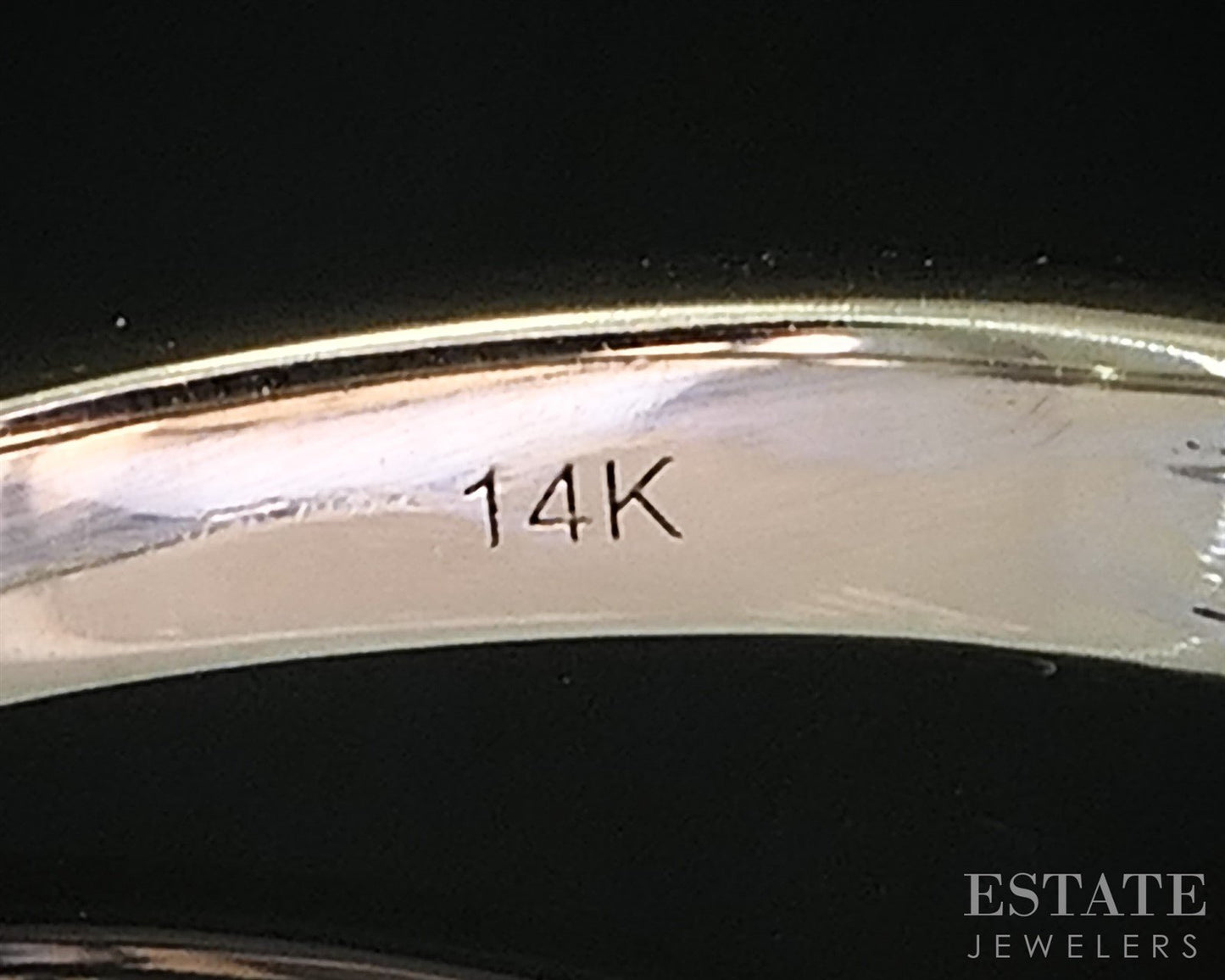 14k White Gold Oval Natural .42ctw Diamond Halo Engagement Ring 4.9g i19803