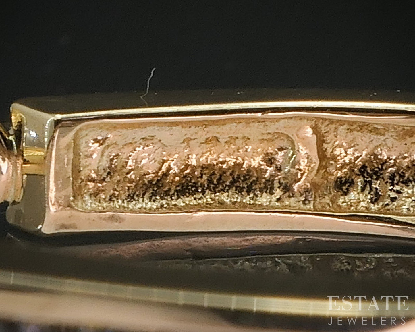 14k Yellow Gold Natural .32ctw Diamond Hoop Ladies Earrings 2.6g i19911b