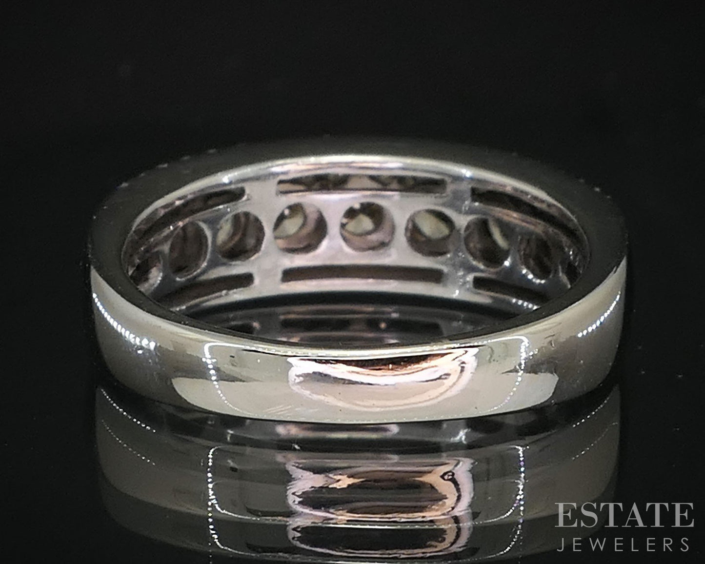 14k Vanilla Gold LeVian Natural .80ctw Chocolate & Vanilla Diamond Ring i19922