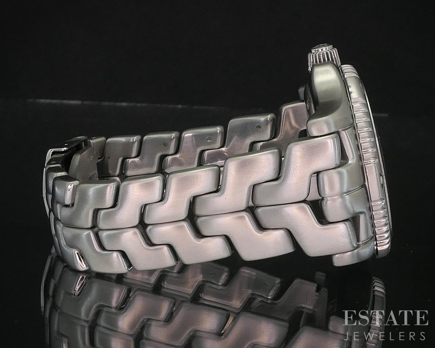 Vintage Tag Heuer Professional Link WT1110 Bracelet Mens Watch i20002