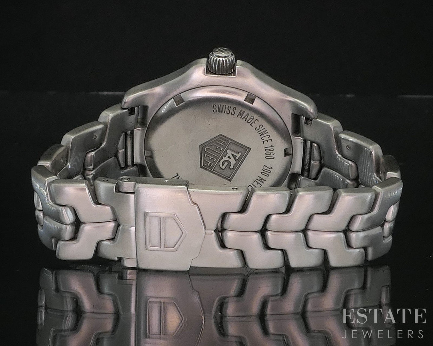 Vintage Tag Heuer Professional Link WT1110 Bracelet Mens Watch i20002