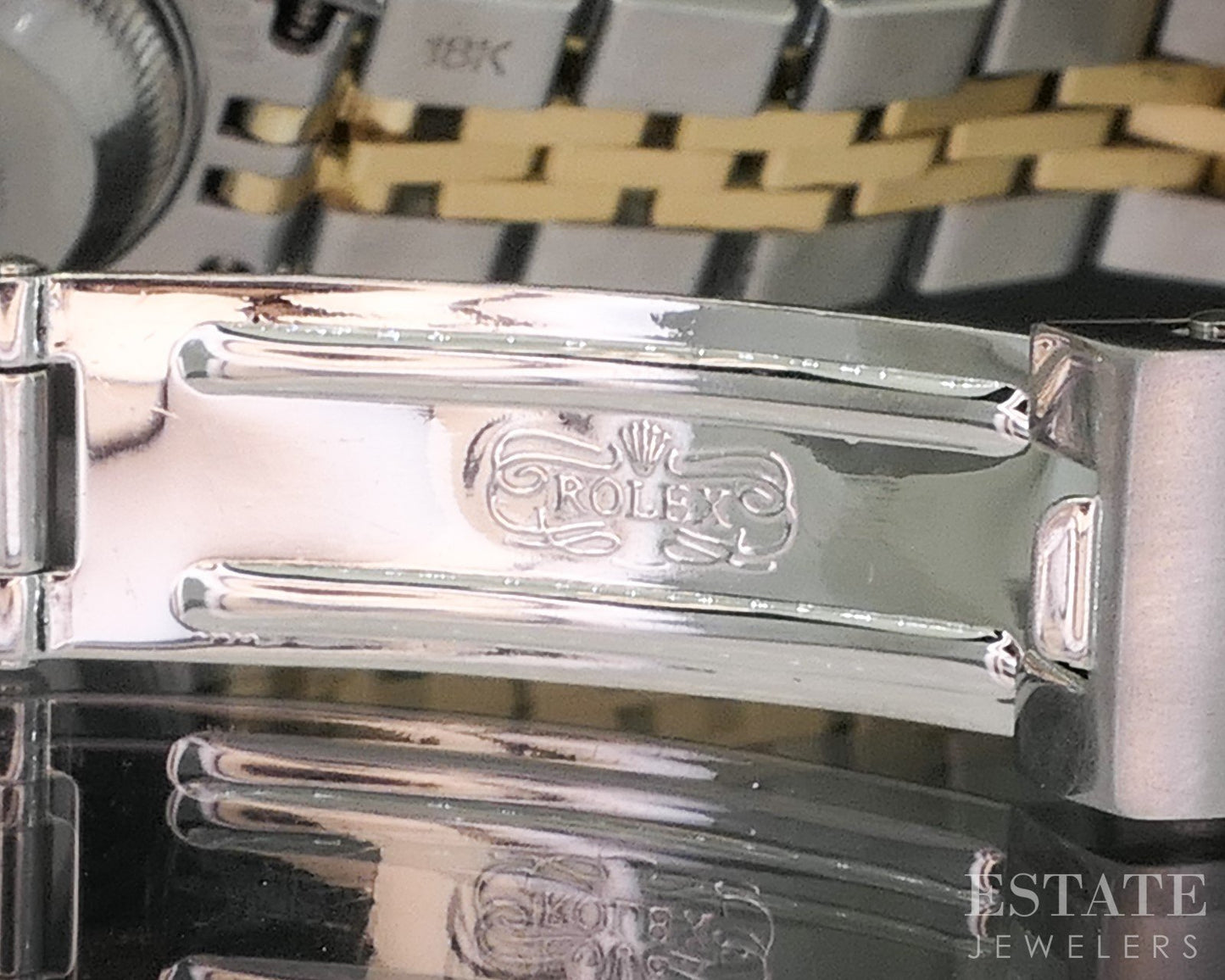 1995 Rolex Datejust 69173 Two Tone Ruby Diamond 26mm Ladies Watch i20005