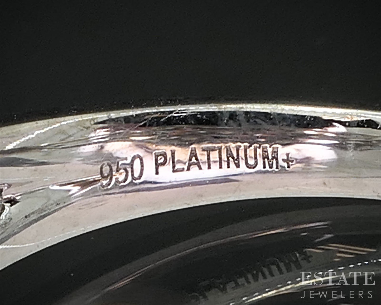 Platinum LeVian Natural .60ctw Vanilla Diamond 3-Row Band Ring 7g i20015