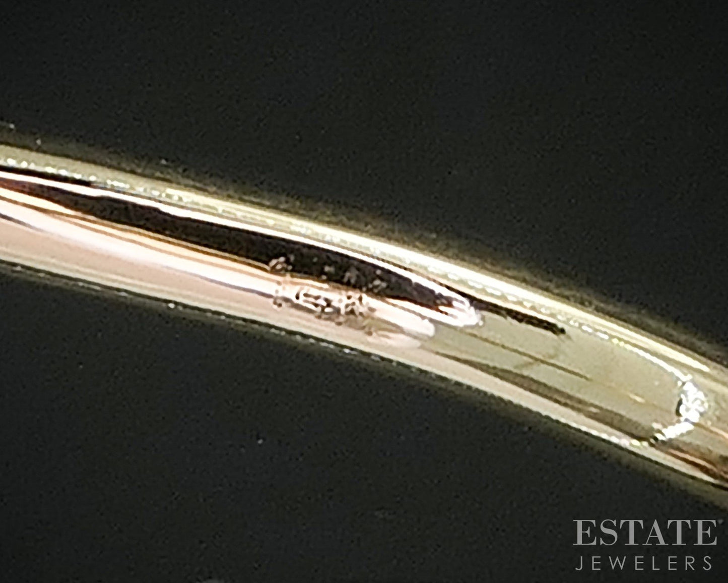 14k Yellow Gold Pear Lab Created .41ctw Diamond Engagement Ring 2.4g i20095b