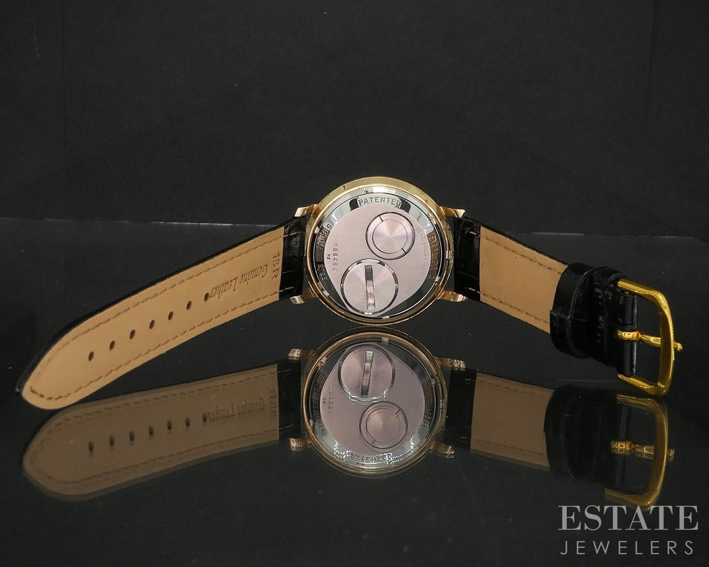 Vintage 1973 Bulova Accutron Spaceview Gold Filled Mens Watch i20264