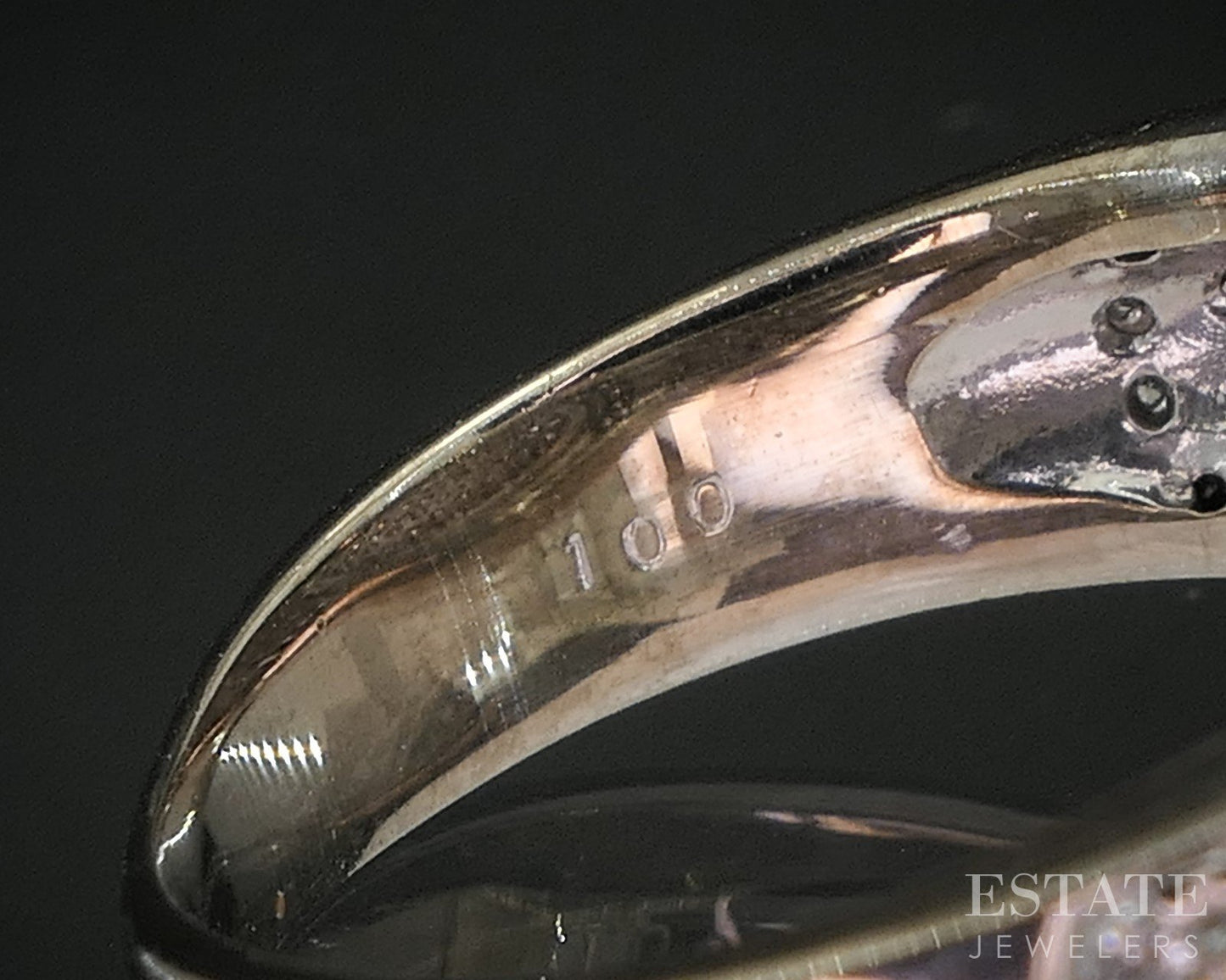 18k White Gold Natural 1.50ctw Pink & White Diamond Cluster Ring 8.9g i20320