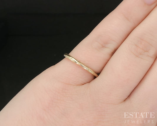 14k Yellow Gold 1.8mm Smooth Ladies Wedding Band 1.8g i20367b