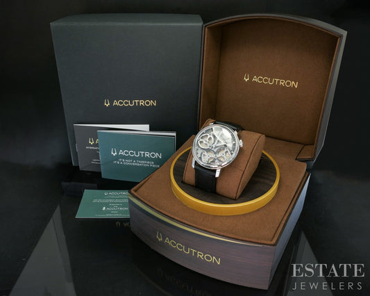 Accutron Spaceview 2020 Evolution Electrostatic 26A210 Mens Watch i20438