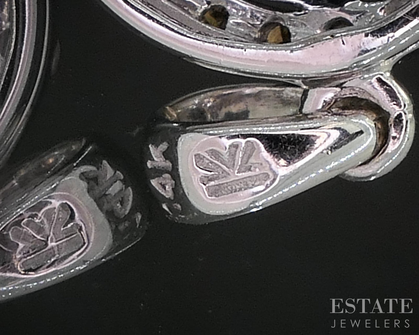 14k Vanilla Gold LeVian Natural Aquamarine & Diamond Pendant 3.1g i20430