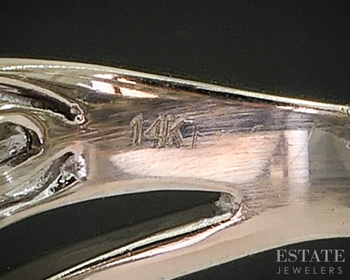 14k Vanilla Gold LeVian Natural 1.50ctw Chocolate & Vanilla Diamond Ring p92494