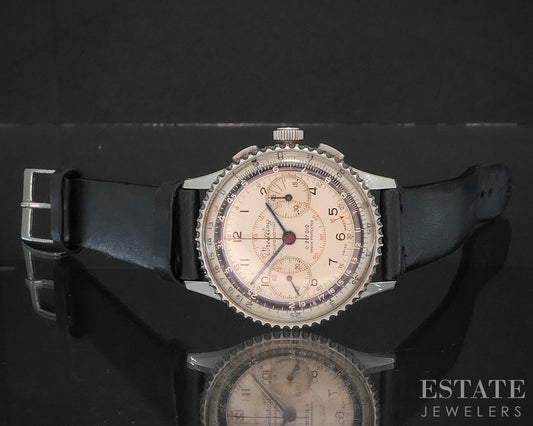 Vintage 1941 Breitling Chronomat 769 Chronograph Venus 175 Watch p15048